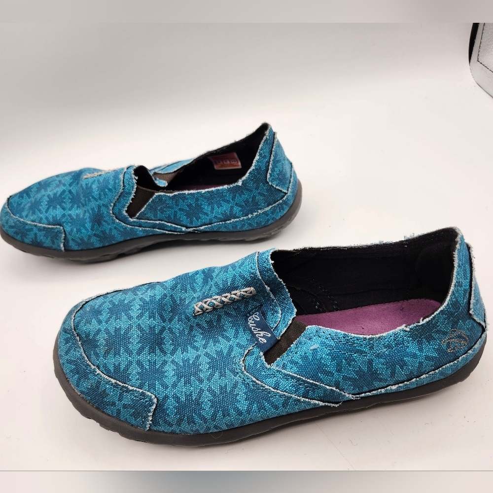 Cushe Canvas All Terrain Blue Casual Slip-On Shoes Sz 8 - Picture 4 of 8